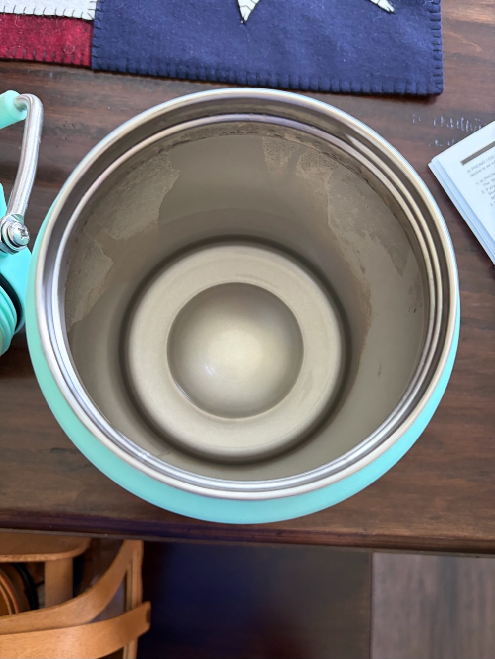 LIKE NEW The Coldest Water Insulated 64 oz Water Jug- Mint color - Picture 5 of 5